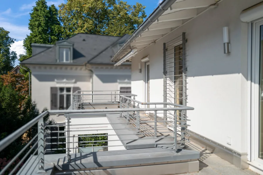 Südbereich mit Dachterrasse