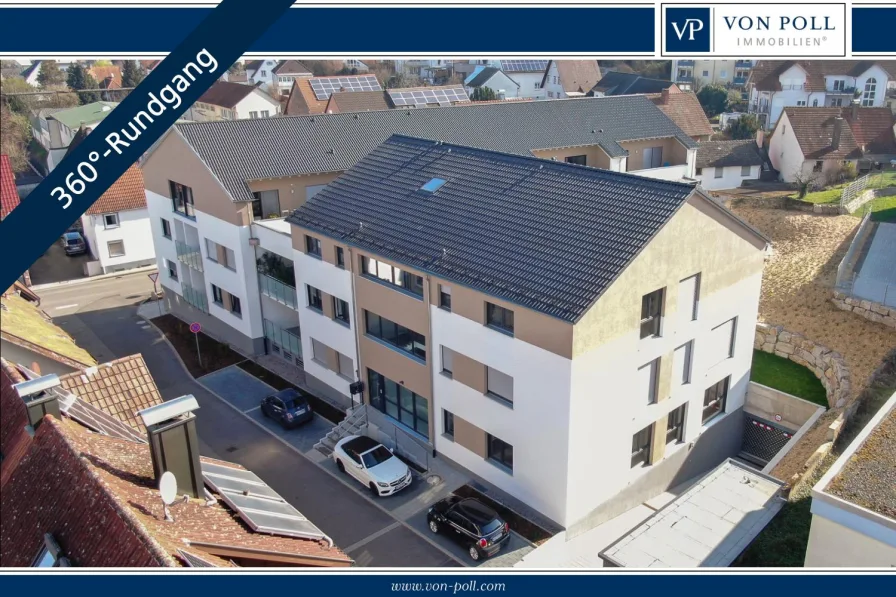 Titel Web - Wohnung kaufen in Renchen - Modern geschnittene EG-Wohnung mit Balkon in 77871 Renchen