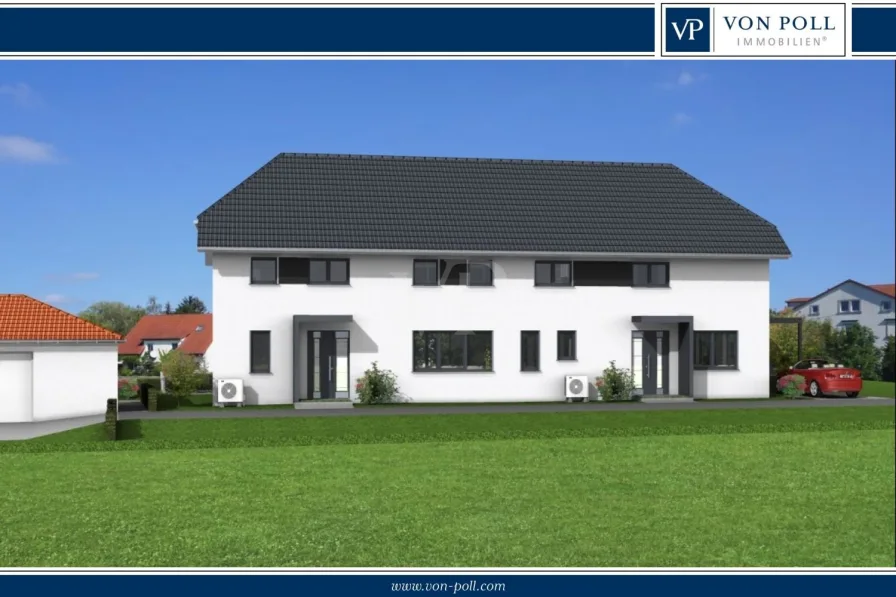 Titelbild - Haus kaufen in Oberursel - VON POLL - OBERURSEL: Großzügige Doppelhaushälfte in Oberstedten