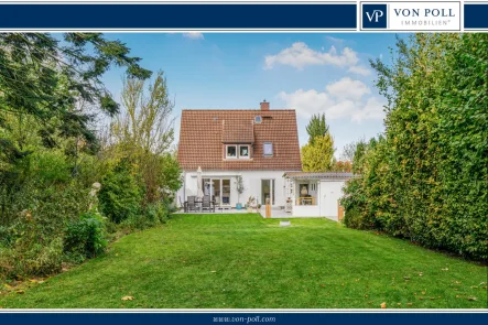 Titelbild  - Haus kaufen in Neumünster - Modernisiertes Einfamilienhaus mit großem Garten in Tungendorf