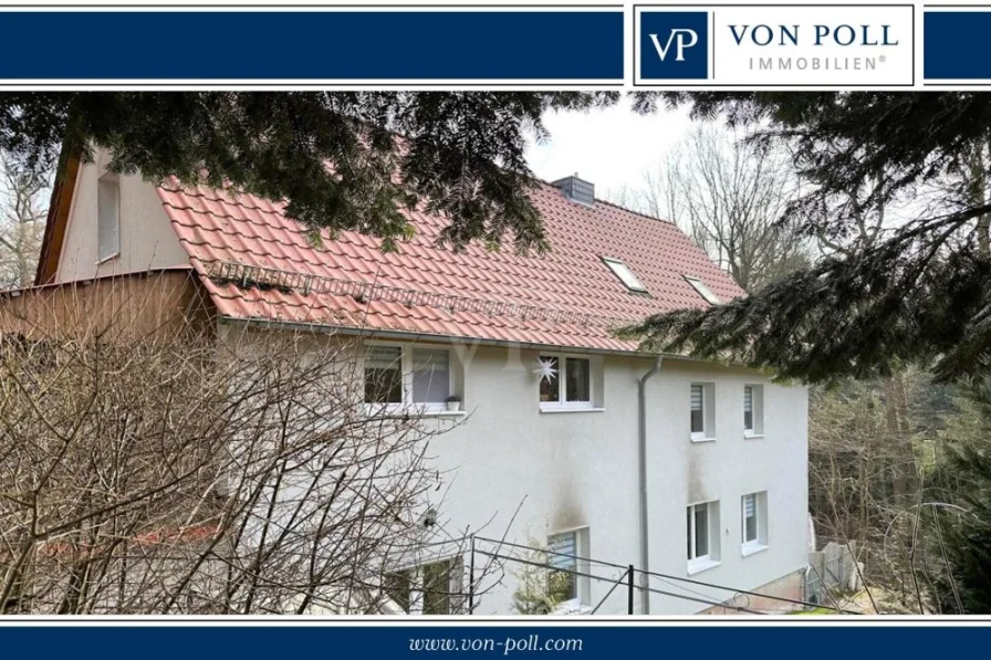  - Haus kaufen in Nordhausen - Kapitalanlage -solides Drei-Familien-Haus, direkt am Waldesrand gelegen