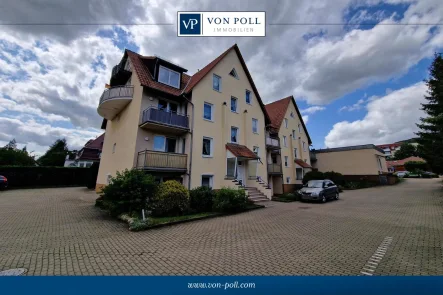 Ansicht Osten - Wohnung kaufen in Sollstedt - Ansprechende Eigentumswohnung mit Balkon zentral in Sollstedt als Kapitalanlage oder zur Eigennutzung