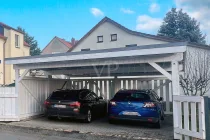 Außenbereich Carport