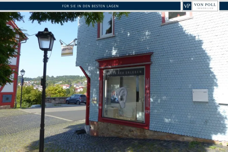 Schaufenster Titelbild - Haus kaufen in Homberg (Ohm) - Altstadt Flair - Mehrfamilienhaus in Homberg (Ohm)