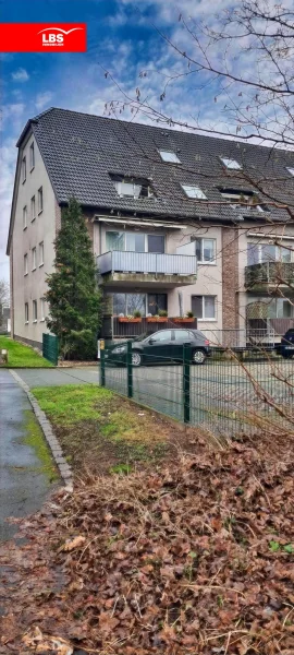 Hinteransicht - Wohnung kaufen in Duisburg - Schicke Eigentumswohnung in Duisburg-Buchholz...
