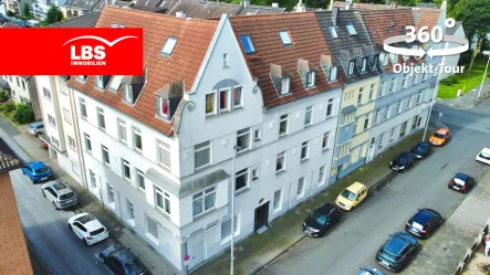 Das Haus - Wohnung kaufen in Duisburg - Das ist jawohl ein starkes Stück…!          Riesengroßer renovierter Altbau