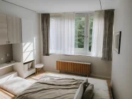 Schlafzimmer zum Wald