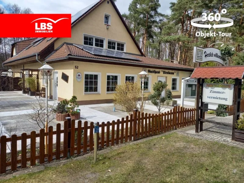 Hausansicht - Haus kaufen in Grünheide - Mehrfamilien-/Mehrgenerationenhaus mit viel Potenzial am Naturschutzgebiet