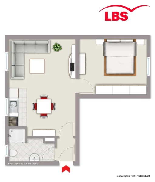 Exemplarisch - 4. Haus EG links