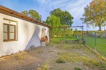 Terrasse mit Garten