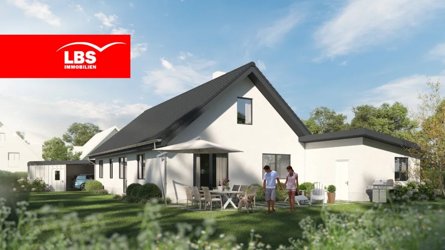 Visualisierte Hinteransicht - Haus kaufen in Monschau - Attraktives und Hochwertiges Wohnen im ruhigen Monschau