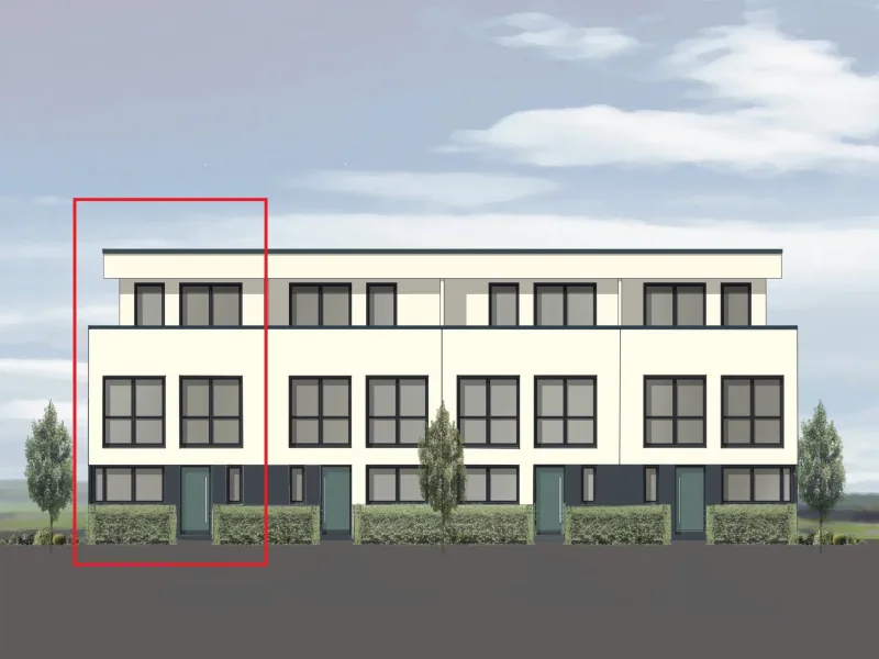 Haus 1 - Haus kaufen in Jüchen - Neubau von 9 modernen Einfamilienhäuser