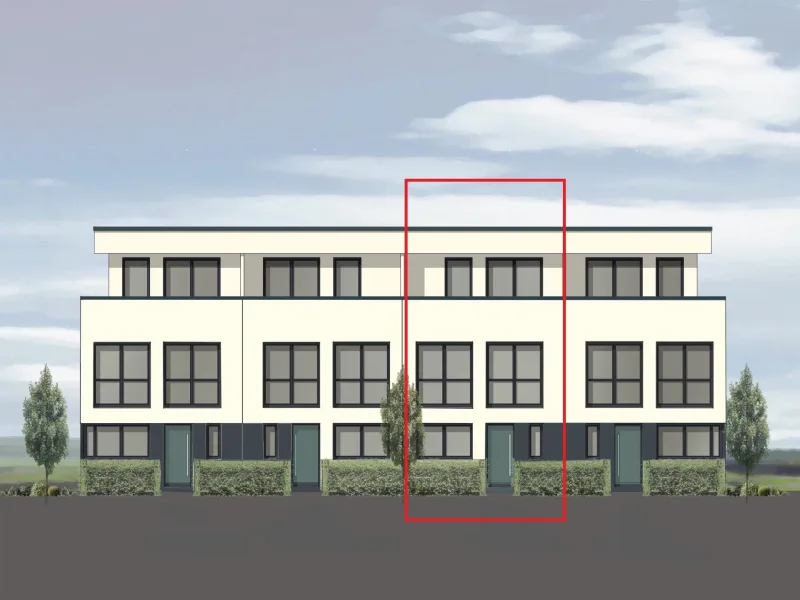 Haus 3 - Haus kaufen in Jüchen - Neubau von 9 modernen Einfamilienhäuser