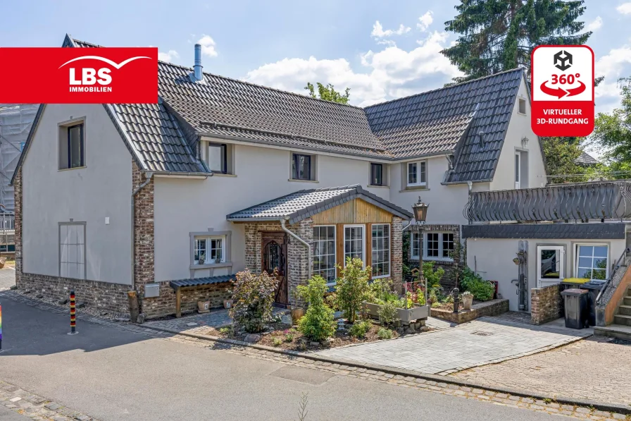 Außenansicht Nordseite - Haus kaufen in Schleiden - Ferienhaus, Kapitalanlage oder selber nutzen. Sie entscheiden!