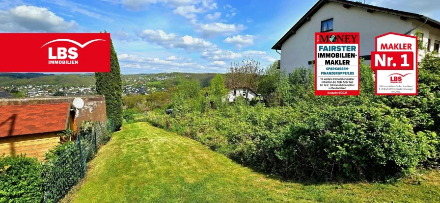 Grundstück Hanglage - Grundstück kaufen in Windeck - Top Baugrundstück in Hanglage mit Ausblick zu verkaufen