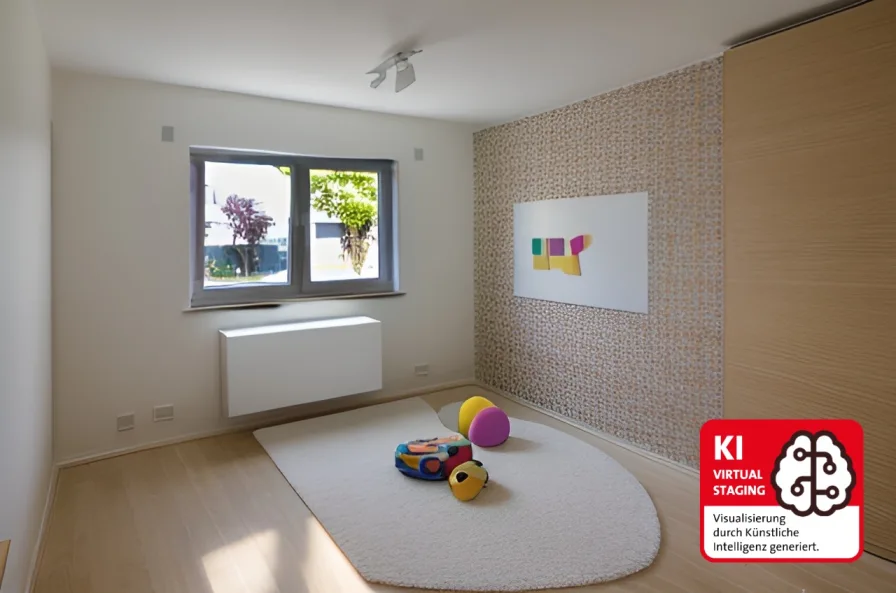 Büro/ Kinderzimmer, gestagt