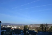 Ausblick vom Balkon