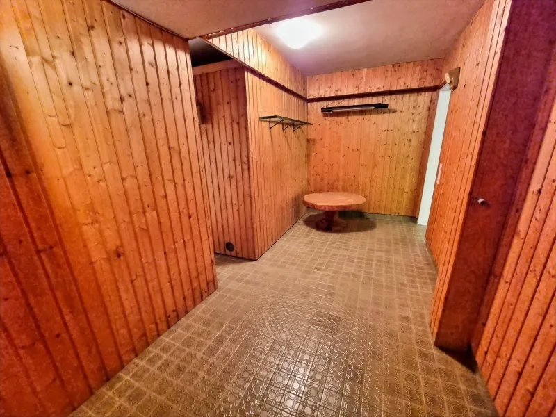 Vorraum Sauna