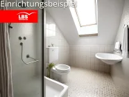 Badezimmer im DG