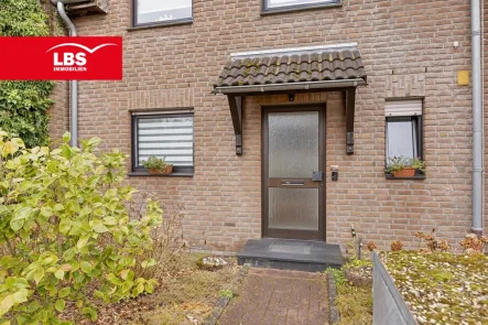 Eingang - Haus kaufen in Düsseldorf - Schönes Einfamilienhaus in bevorzugter Lage Düsseldorf - Hellerhof!