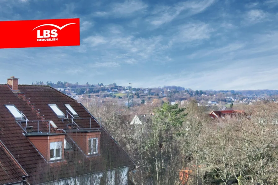 Blickrichtung  ins Vorgebirge - Wohnung kaufen in Bonn - Maisonette - Wohnung mit Fernsicht !!Frei werdend!!