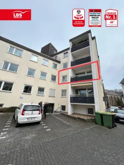 Gebäudeansicht - Wohnung kaufen in Königswinter - Für Kapitalanleger: 4- Zimmer Wohnung mit Balkon in Königswinter Zentrum