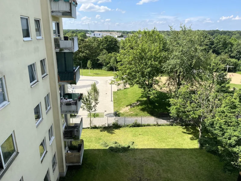 Sicht vom Balkon