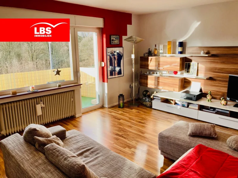 Wohnzimmer - Wohnung kaufen in Remscheid - gemütliche Wohnung in ruhiger Wohnlage
