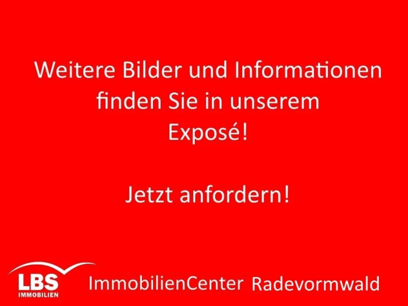 Hinweis Bilder und Exposé