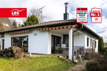 außennsicht - Haus kaufen in Solingen - Traumhafter Bungalow in Toplage am Nacker Bachtal & Solingens Centrum 