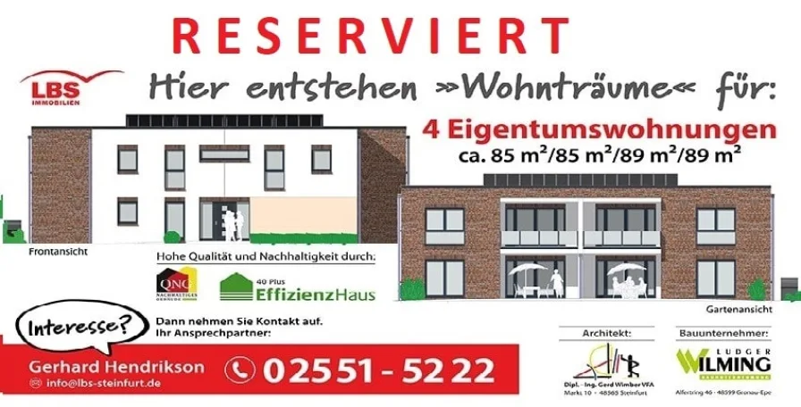 LBS-Werbebanner_RESERVIERT - Wohnung kaufen in Steinfurt - Neubauwohnung in Steinfurt-BorghorstEnergieeffizient nach KfW 40+
