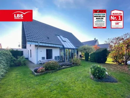 Garten - Haus kaufen in Isselburg - ** Traumhaftes Einfamilienhaus mit Wintergarten und idyllischem Garten! **