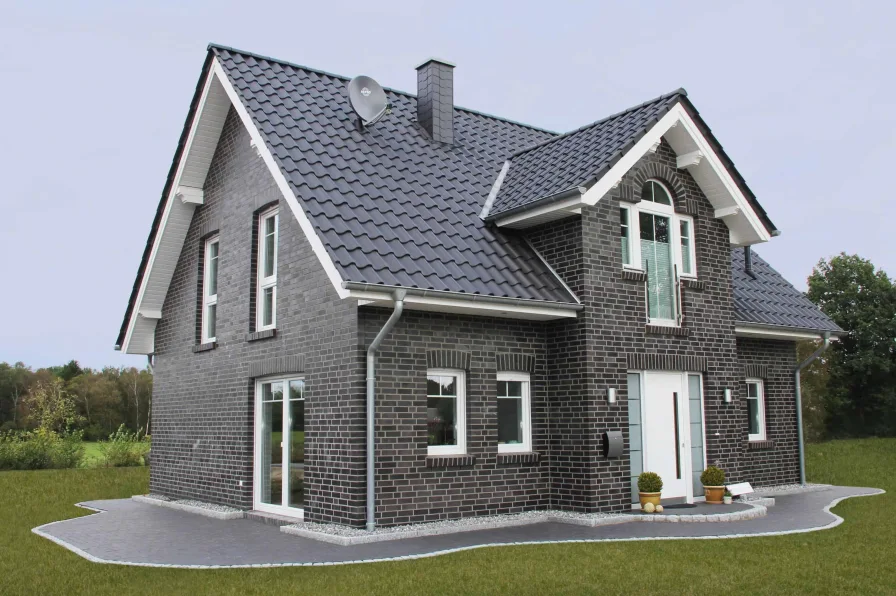 Ansicht - Haus kaufen in Reken - Sie haben ein Grundstück?  Ihr neues Heim mit GEG-Standard zum Festpreis!