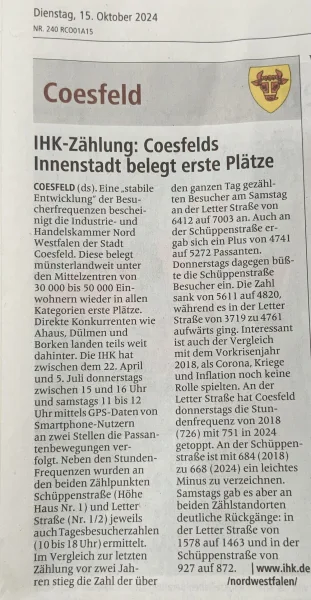 Bericht AZ vom  15.10.24