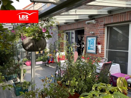 Terrasse - Haus kaufen in Marl - Familienfreundliche Doppelhaushälfte in Toplage von Marl-Hüls mit Garage!
