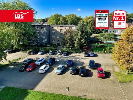 Balkonausicht  - Wohnung kaufen in Bottrop - Wohnraum mit Weitblick....ETW mit Aufzug im Haus!