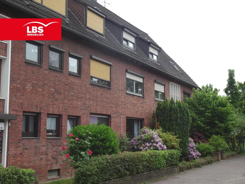 Vorderansicht - Wohnung mieten in Gladbeck - Top 2 Raum Wohnung mit großem Balkon !