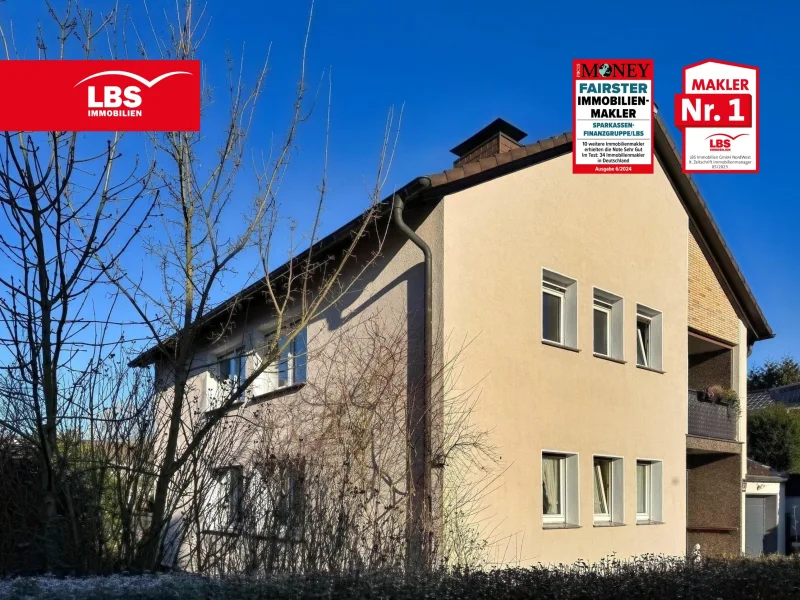 Hausansicht - Haus kaufen in Mülheim - Perfekte Lage in Speldorf - freistehendes 1 oder 2 FH mit Potential! 