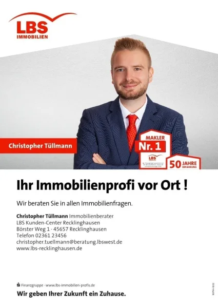 Ihr Immobilienprofi vor Ort!