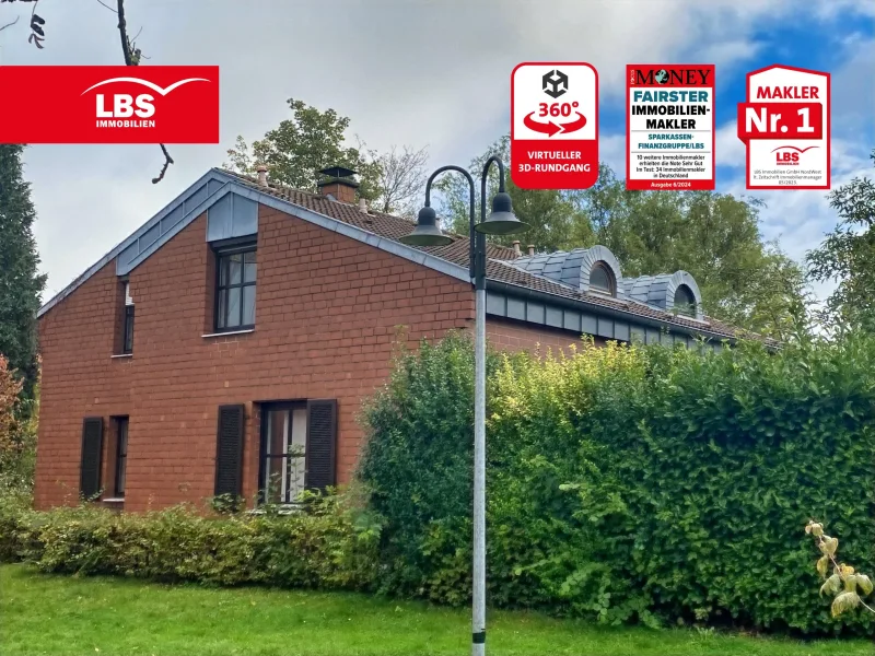 Seitenansicht - Haus mieten in Recklinghausen - Großzügiges Einfamilienhaus zur Miete!