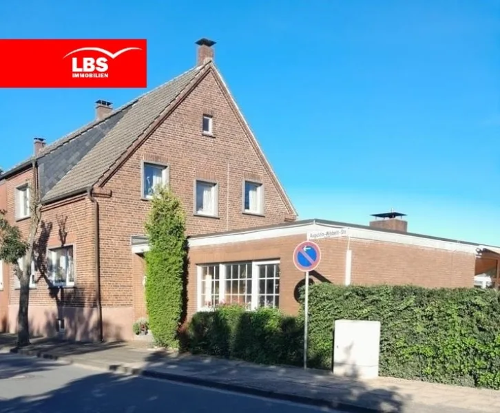 Außenansicht - Haus kaufen in Ahlen - Gepflegte Doppelhaushälfte in Ahlen-Vorhelm!