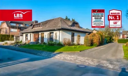 Außenansicht - Haus kaufen in Oelde - Charmanter Bungalow in Oelde-Stromberg