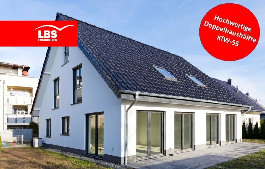 NEU - Haus kaufen in Bielefeld - hochwertige Doppelhaushälfte  mit KfW-55 Energieffiziens in Bi.-Theesen