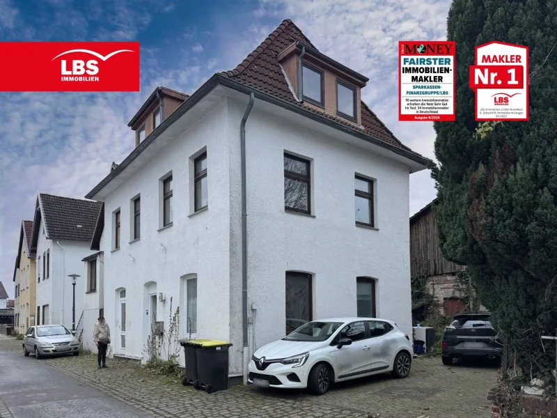 Titelbild - Haus kaufen in Lemgo - Mitten im Zentrum...sanierungsbedürftiges Einfamilienhaus mit Potenzial..