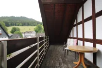 Balkon Pensionszimmer