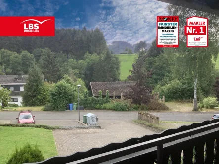 Blick nach Süden - Wohnung kaufen in Winterberg - Traumhafter Blick in ruhiger Lage