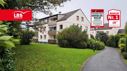 Aussenansicht - Wohnung kaufen in Hemer - Attraktive 4-Zimmer-Wohnung in Hemer Sundwig, niedriger Energiebedarf