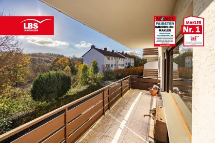 Balkon - Wohnung kaufen in Lüdenscheid - Schöne 4-Zimmer EG-Wohnung, mit Balkon, Gäste-WC und Kfz-Stellplatz