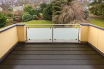 Balkon mit neuen Boden