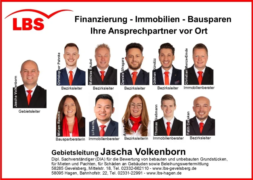 Ihre Ansprechpartner vor Ort.